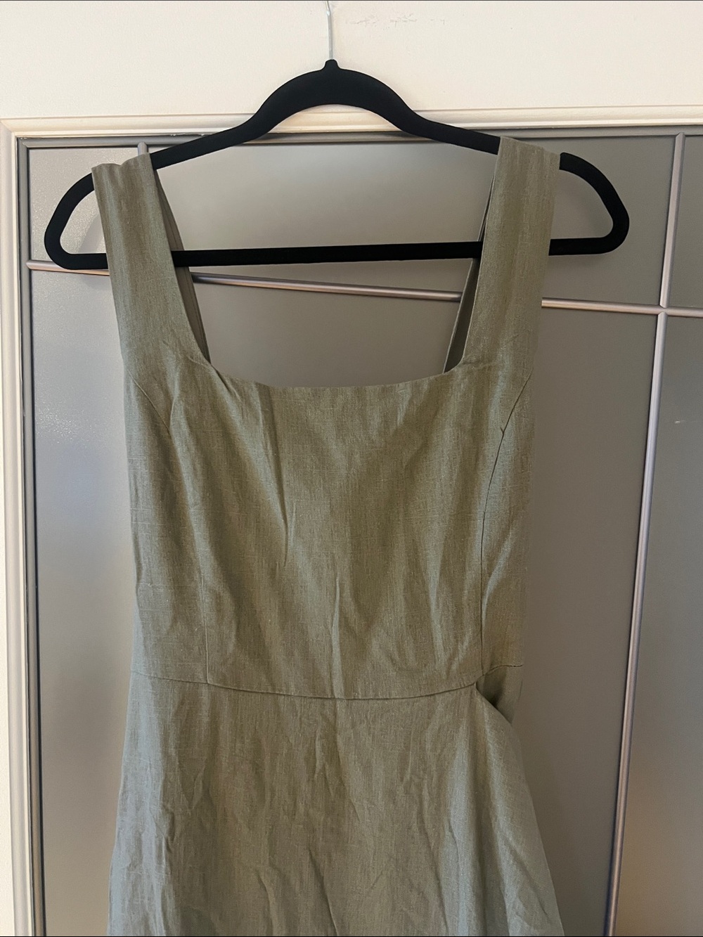 Ardene Light Green Linen Blend Dress XL NWT - Picture 2 of 10